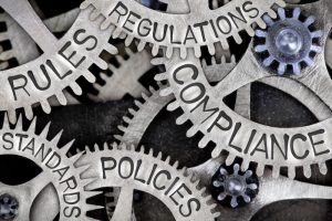 Regulations, rules, compliance